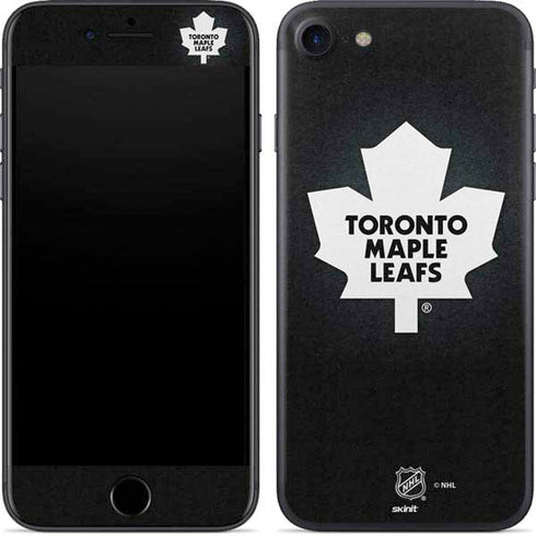 NHL Toronto Maple Leafs Black Background iPhone 7 Skin