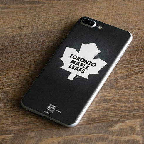 NHL Toronto Maple Leafs Black Background iPhone 8 Plus Skin