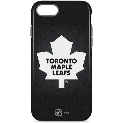 NHL Toronto Maple Leafs Black Background iPhone 8 Pro Case