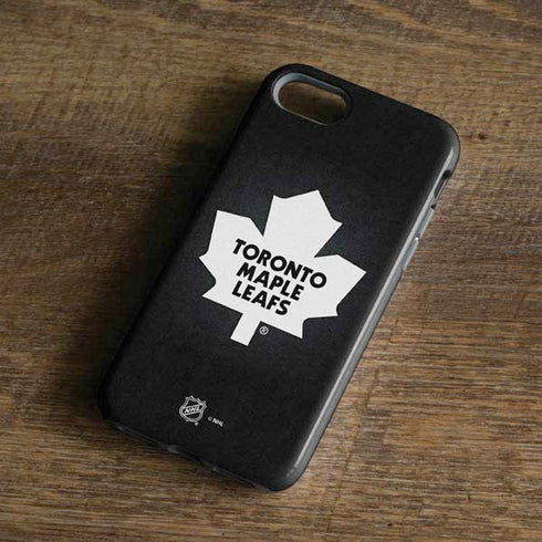 NHL Toronto Maple Leafs Black Background iPhone 8 Pro Case