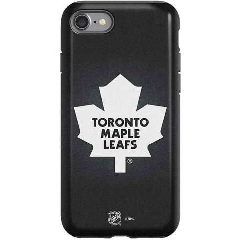 NHL Toronto Maple Leafs Black Background iPhone SE (2nd & 3rd Gen) Pro Case