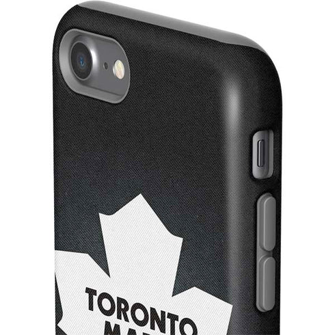 NHL Toronto Maple Leafs Black Background iPhone SE (2nd & 3rd Gen) Pro Case