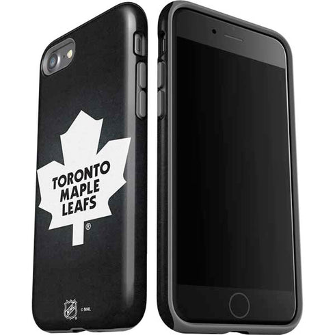 NHL Toronto Maple Leafs Black Background iPhone SE (2nd & 3rd Gen) Pro Case