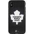 NHL Toronto Maple Leafs Black Background iPhone X Pro Case
