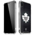 NHL Toronto Maple Leafs Black Background iPhone XR Clear Case