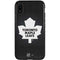 NHL Toronto Maple Leafs Black Background iPhone XR Pro Case