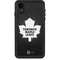 NHL Toronto Maple Leafs Black Background iPhone XR Waterproof Case