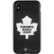 NHL Toronto Maple Leafs Black Background iPhone XS Pro Case