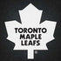 NHL Toronto Maple Leafs Black Background iPhone XS Skin