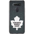 NHL Toronto Maple Leafs Black Background LG K51/Q51 Clear Case