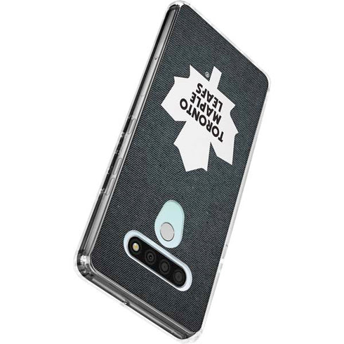 NHL Toronto Maple Leafs Black Background LG Stylo 6 Clear Case
