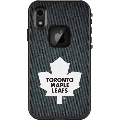 NHL Toronto Maple Leafs Black Background LifeProof Fre iPhone Skin