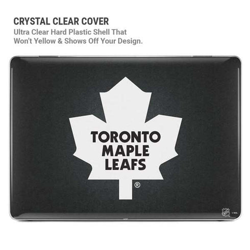 NHL Toronto Maple Leafs Black Background MacBook Pro 16in (2021-25) Case plus Skin