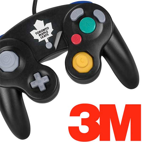 NHL Toronto Maple Leafs Black Background Nintendo GameCube Controller Skin