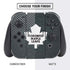 NHL Toronto Maple Leafs Black Background Nintendo Switch Bundle Skin