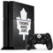 NHL Toronto Maple Leafs Black Background PS4 Console and Controller Bundle Skin