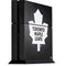NHL Toronto Maple Leafs Black Background PS4 Console Skin
