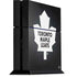 NHL Toronto Maple Leafs Black Background PS4 Console Skin