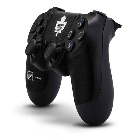 NHL Toronto Maple Leafs Black Background PS4 Controller Skin