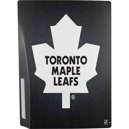 NHL Toronto Maple Leafs Black Background PS5 Bundle Skin