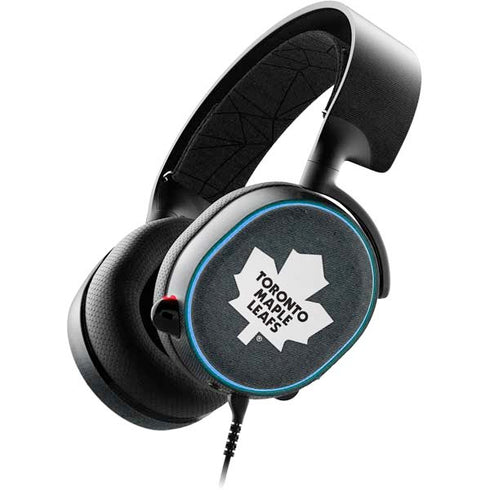NHL Toronto Maple Leafs Black Background SteelSeries Arctis 3 Skin