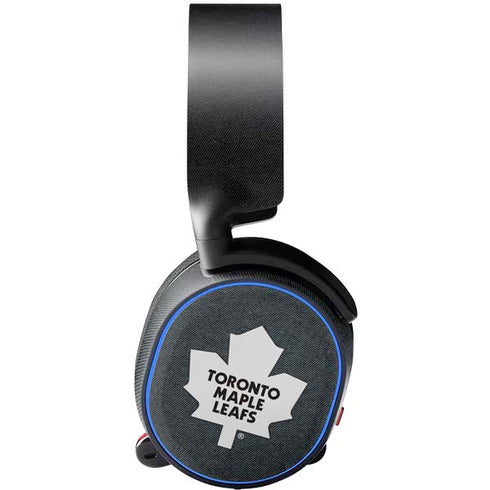 NHL Toronto Maple Leafs Black Background SteelSeries Arctis 3 Skin