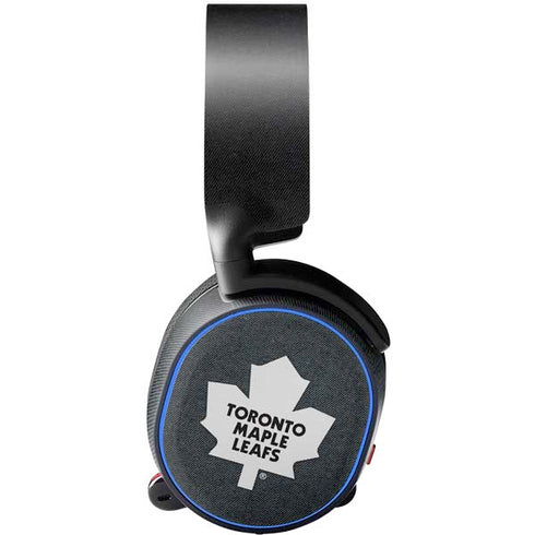 NHL Toronto Maple Leafs Black Background SteelSeries Arctis 5 Skin