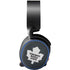NHL Toronto Maple Leafs Black Background SteelSeries Arctis 5 Skin