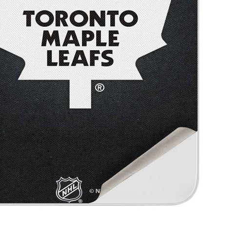 NHL Toronto Maple Leafs Black Background Surface Duo Skin