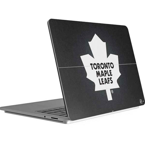 NHL Toronto Maple Leafs Black Background Surface Laptop Studio Skin