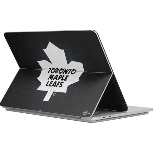 NHL Toronto Maple Leafs Black Background Surface Laptop Studio Skin