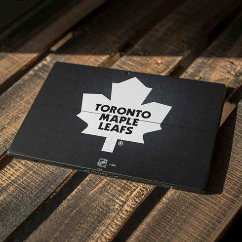NHL Toronto Maple Leafs Black Background Surface Pro 7 Skin