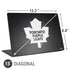 NHL Toronto Maple Leafs Black Background Universal Laptop 15in (12.2 x 8.8in) Skin