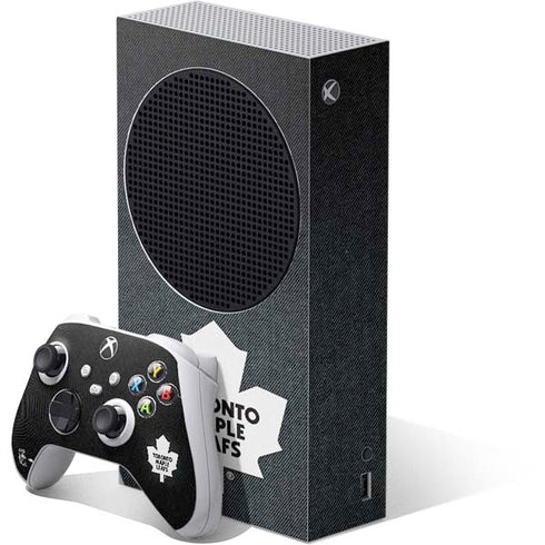 NHL Toronto Maple Leafs Black Background Xbox Series S Bundle Skin