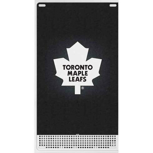 NHL Toronto Maple Leafs Black Background Xbox Series S Bundle Skin