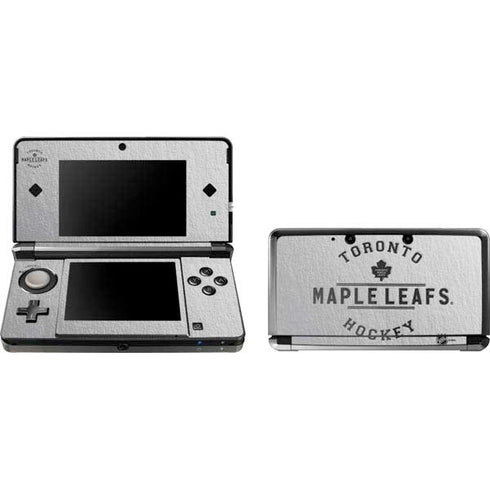 NHL Toronto Maple Leafs Black Text 3DS (2011) Skin
