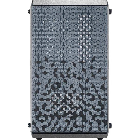 NHL Toronto Maple Leafs Black Text Cooler Master MasterBox Q300L Mini Tower Skin