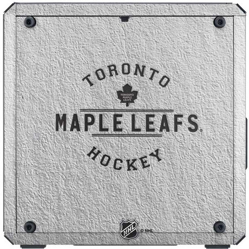 NHL Toronto Maple Leafs Black Text Cooler Master MasterBox Q300L Mini Tower Skin