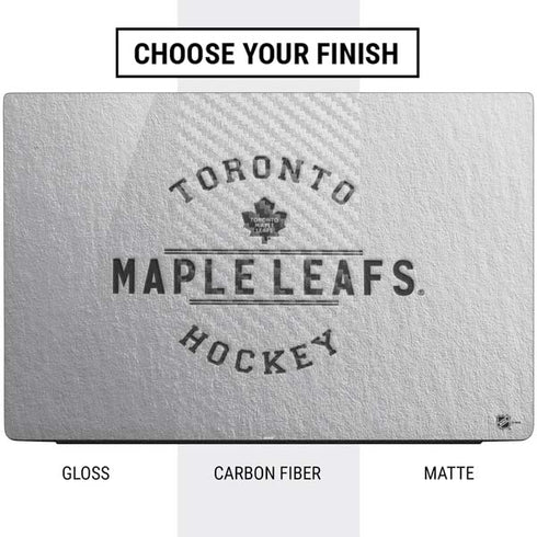 NHL Toronto Maple Leafs Black Text Dell Vostro Skin