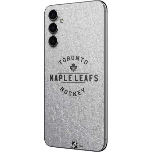 NHL Toronto Maple Leafs Black Text Galaxy A14 5G Skin