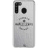 NHL Toronto Maple Leafs Black Text Galaxy A21 Clear Case