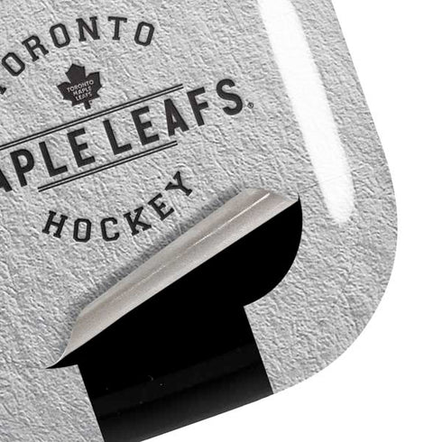 NHL Toronto Maple Leafs Black Text Galaxy Buds Pro Skin