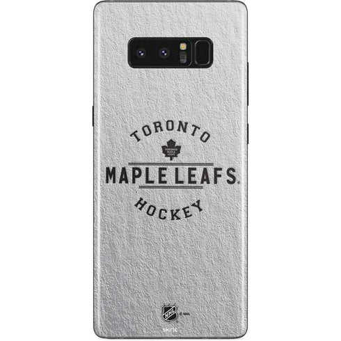 NHL Toronto Maple Leafs Black Text Galaxy Note 8 Skin