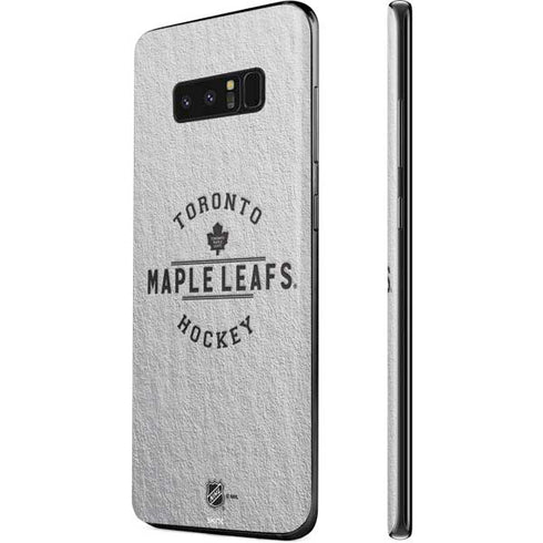 NHL Toronto Maple Leafs Black Text Galaxy Note 8 Skin