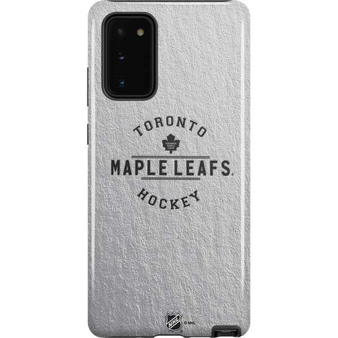 NHL Toronto Maple Leafs Black Text Galaxy Note20 5G Pro Case