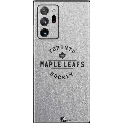 NHL Toronto Maple Leafs Black Text Galaxy Note20 Ultra 5G Skin