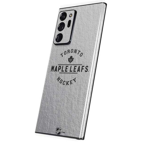 NHL Toronto Maple Leafs Black Text Galaxy Note20 Ultra 5G Skin