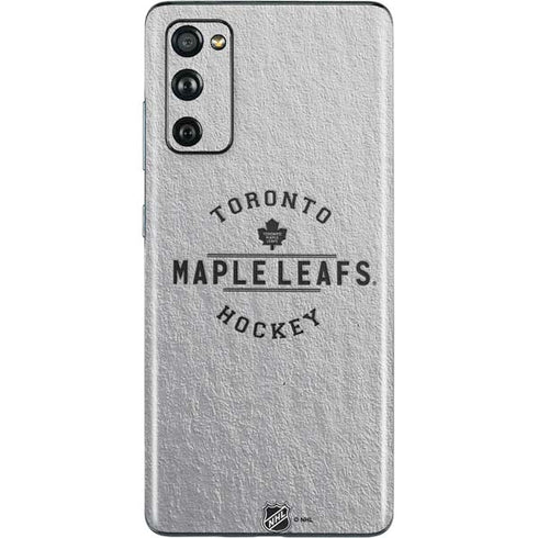 NHL Toronto Maple Leafs Black Text Galaxy S20 Fan Edition Skin