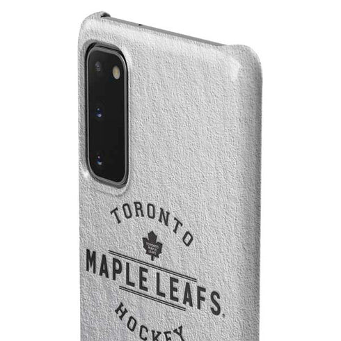 NHL Toronto Maple Leafs Black Text Galaxy S20 Lite Case