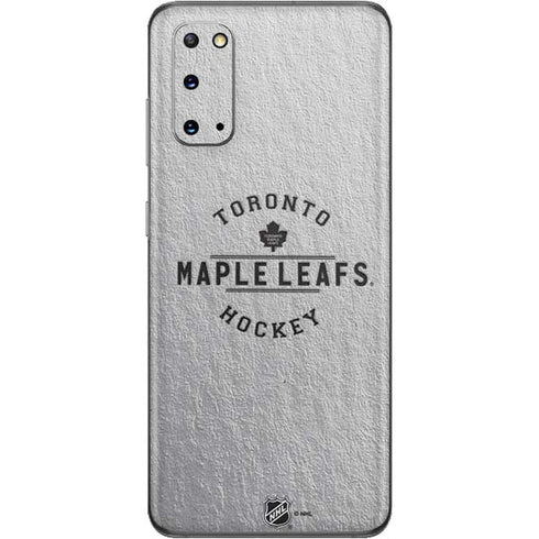 NHL Toronto Maple Leafs Black Text Galaxy S20 Skin